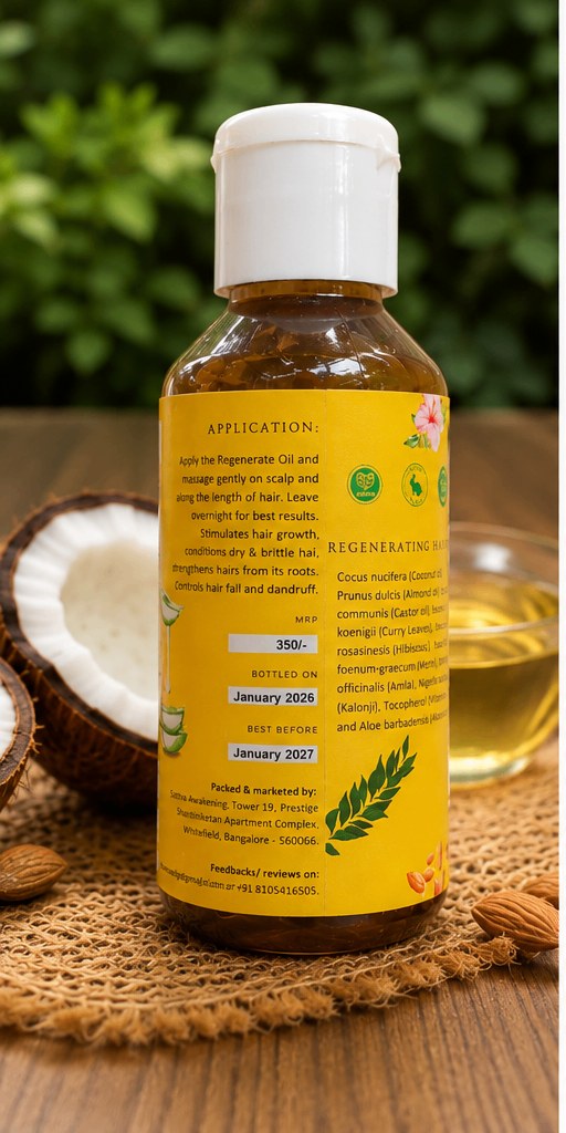 Sattva Hair Regenerate Oil 1