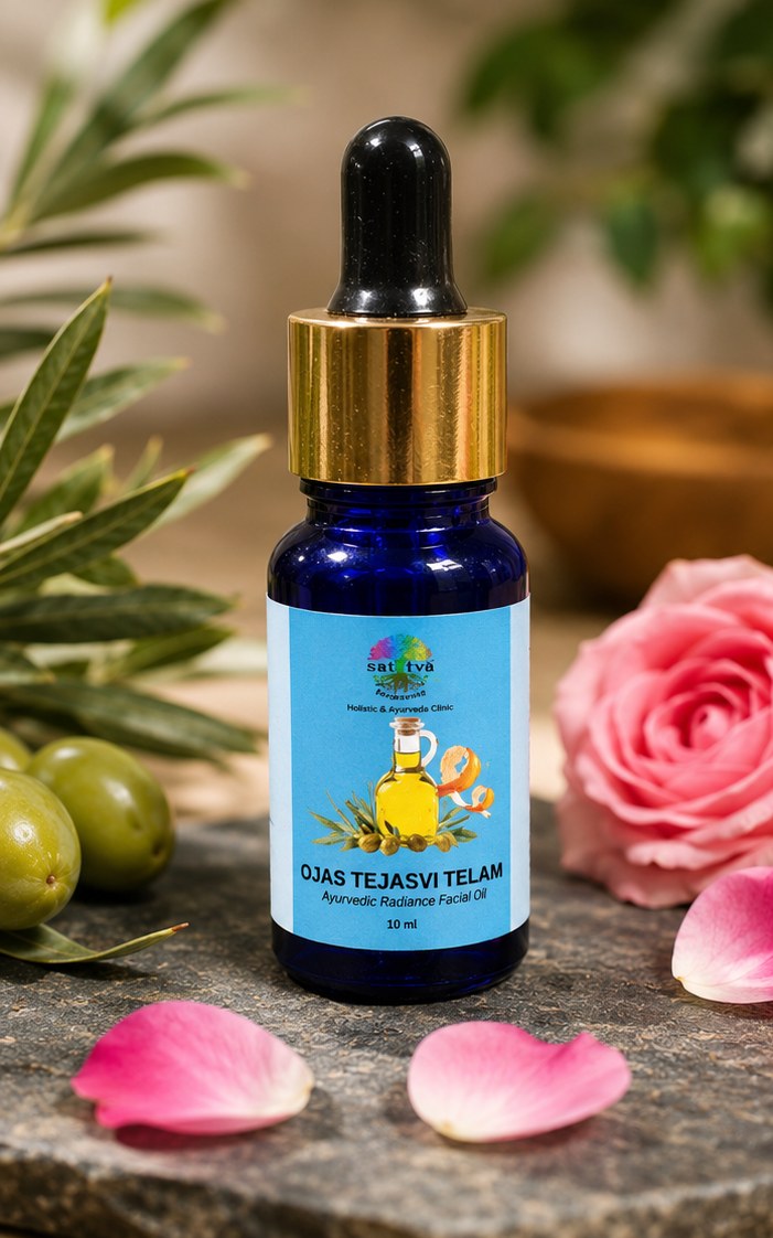 Ojas Tejasvi Telam — Ayurvedic Radiance Facial Oil